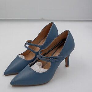 Journee Collection, Sidney, Blue, Women's Size 5.5
